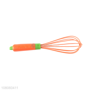 Good sale orange creative carrot egg whisk kitchen gadget