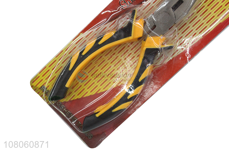 Wholesale professional hand tools 8inch cast iron long flat nose plier