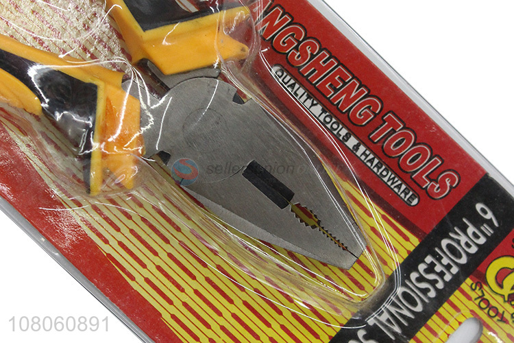 Wholesale hand tools 8inch cast iron combination plier wire cutter