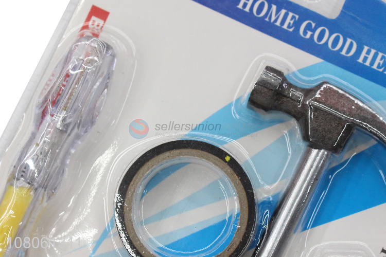 Wholesale tools set screwdriver utility knife tape measure adhesive tape