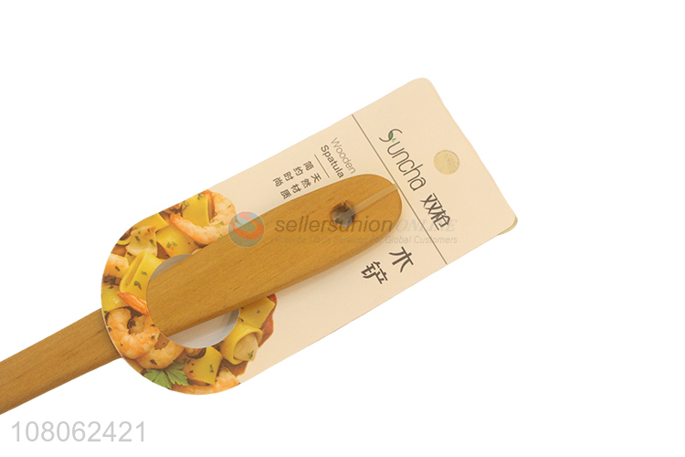 Custom Wooden Spatula Chinese Shovel For Kitchen