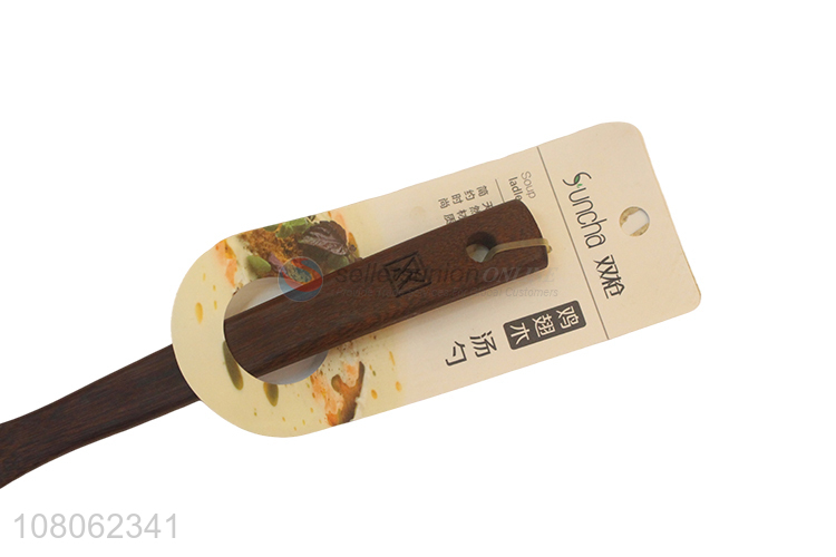 High Quality Wooden Soup Ladle Best Cooking Spoon