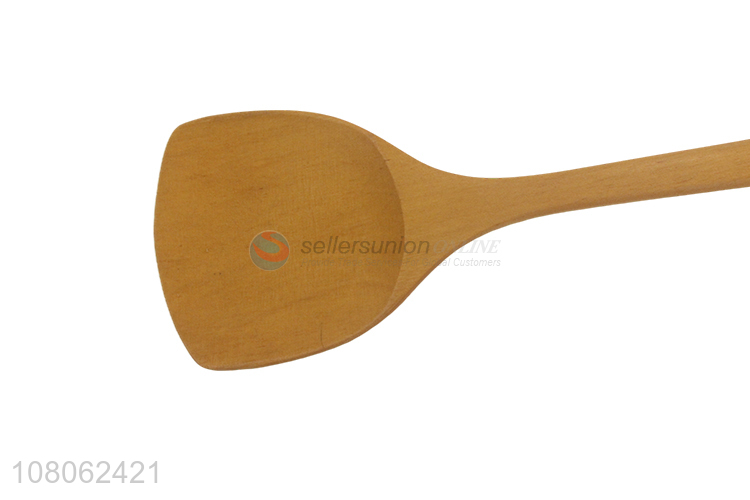 Custom Wooden Spatula Chinese Shovel For Kitchen