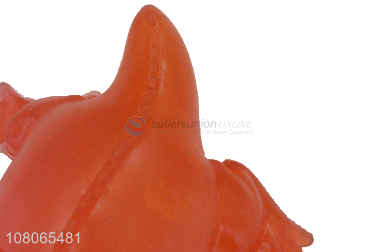 New products red frog animal toy creative children vent toy