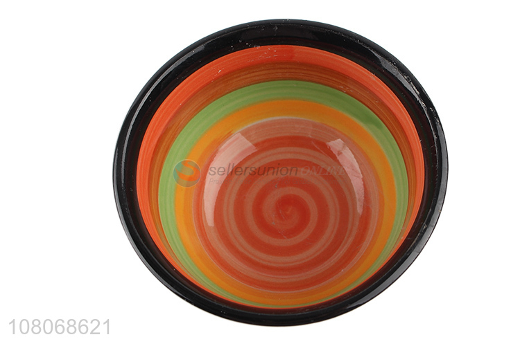 New Style Colorful Ceramic Bowl Small Bowl Food Rice Bowl
