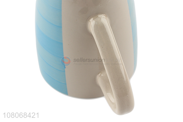 Fashion Ceramic Cup Water Cup With Handle