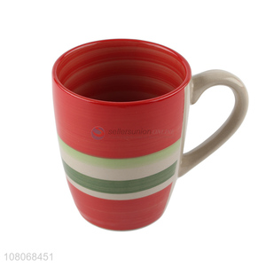 Wholesale Fashion Water Cup Ceramic Cup With Handle