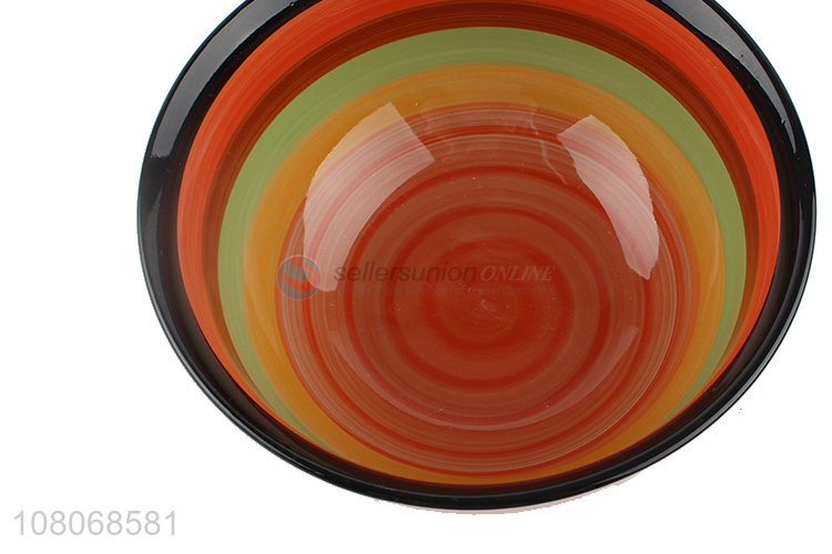 New Style Colorful Ceramic Bowl Rice Bowl Food Bowl