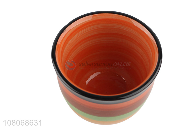 Best Quality Colorful Ceramic Teacup Fashion Bowl Cup
