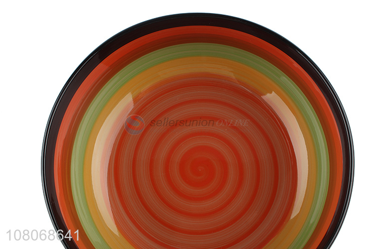 Custom Colorful Large Ceramic Bowl Food Bowl Soup Bowl