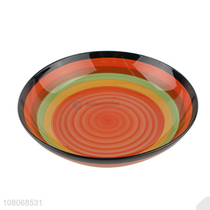 Good Price Colorful Ceramic Plate Best Fruit Plate