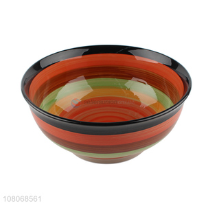 Delicate Design Colorful Ceramic Bowl Small Rice Bowl