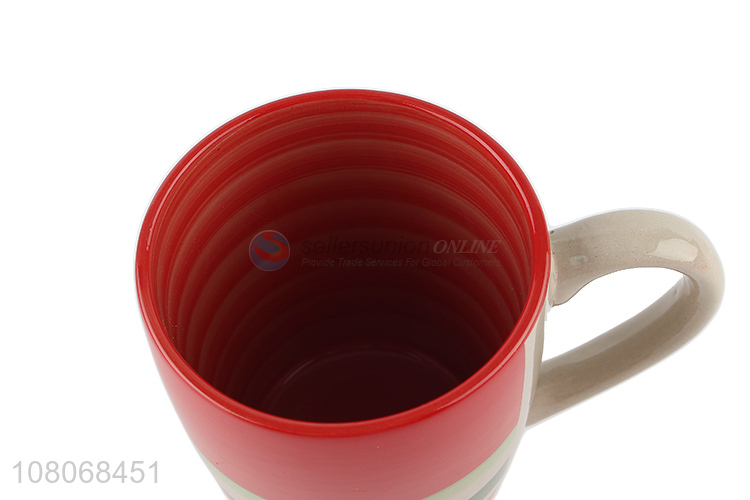 Wholesale Fashion Water Cup Ceramic Cup With Handle