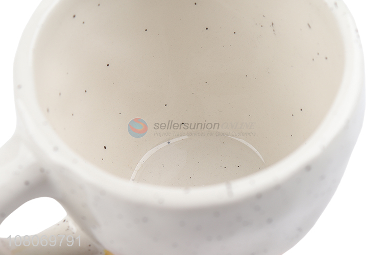Low price creative splash ink ceramic mug porcelain coffee cup