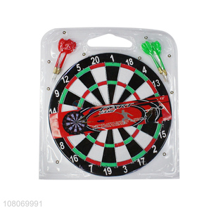 Good quality easy-to-mount dart board set for kids and adults