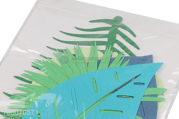 High quality multicolor paper crafts holiday decoration set