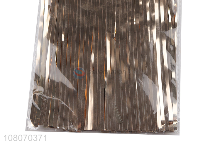 Yiwu wholesale brown bright decoration ribbon for party
