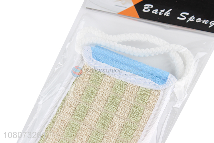 Good sale simple bath towel household shower back strap