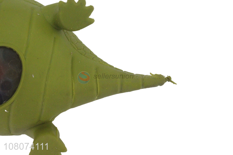 Factory wholesale green funny crocodile toy decompression toy