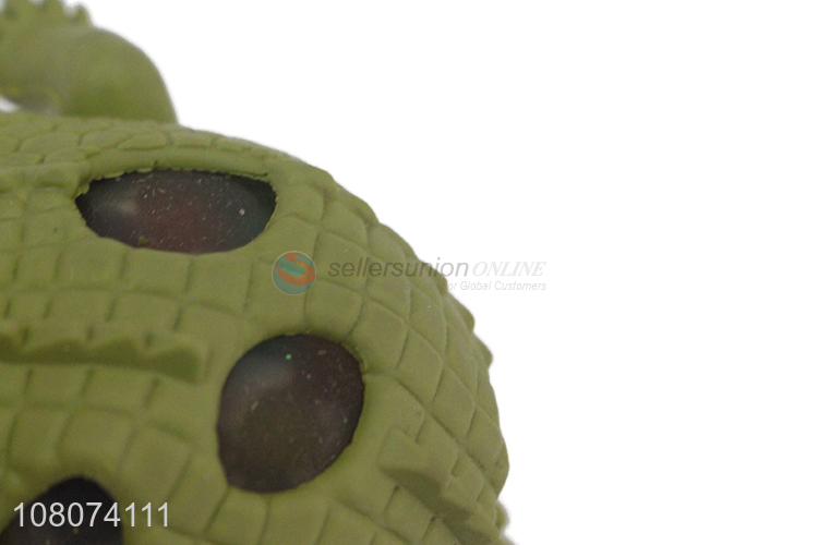 Factory wholesale green funny crocodile toy decompression toy
