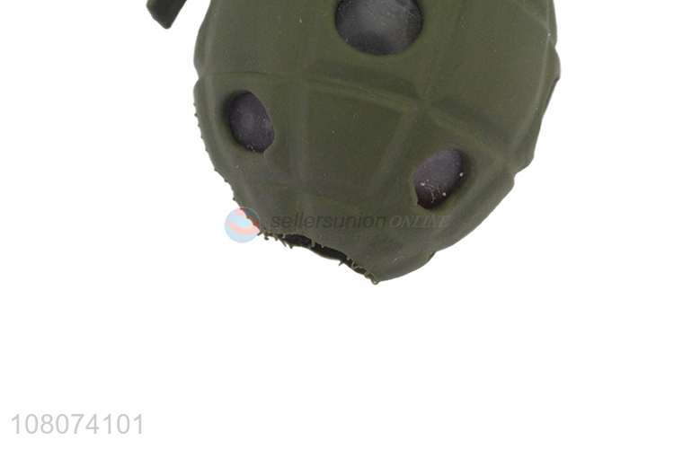 Best selling green creative military toy funny vent toy