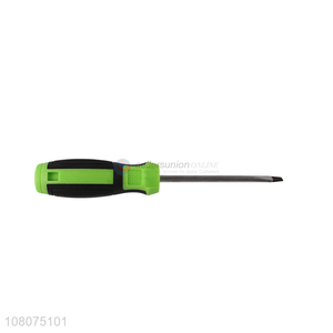 China products cheap plastic handle straight screwdriver