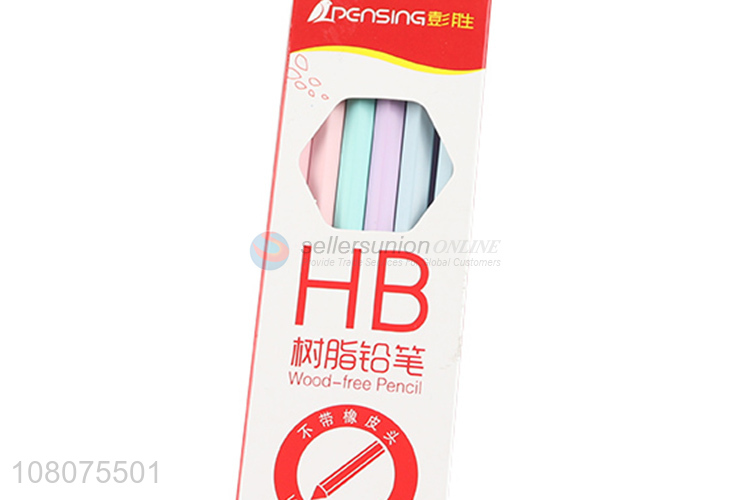 Fashion Style 12 Pieces Colorful Hb Pencil For Students