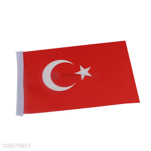 Factory supply Turkey country flags decorative national flags