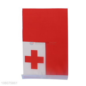 New products hand flag Tonga country flag for idoor decoration