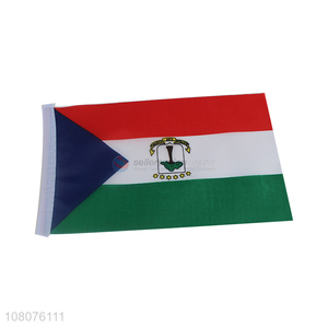 Good selling Equatorial country flags hand flags