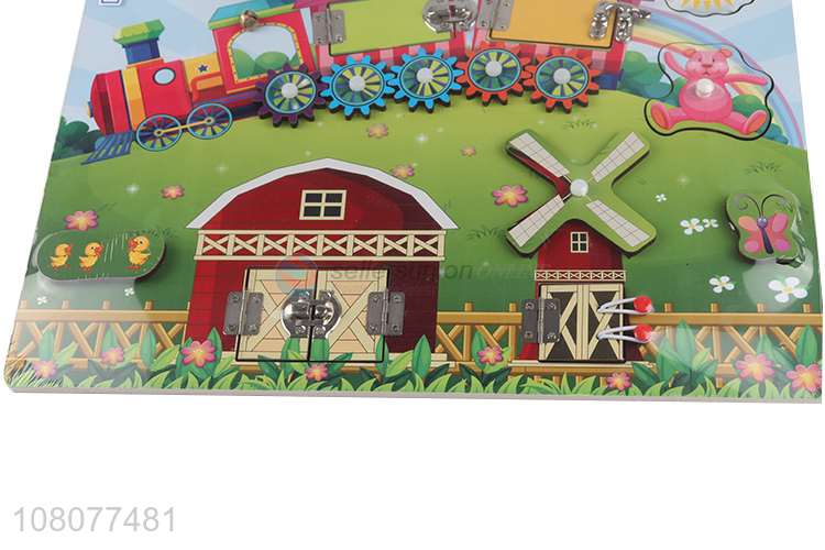 Yiwu supplier DIY wooden toys children educational toys