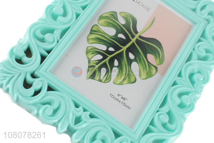 Wholesale Rectangle Plastic Photo Frame Fashion Plastic Picture Frame
