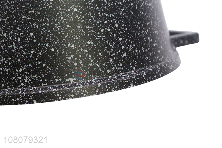 New arrival balck binaural soup pot household kitchen cookware