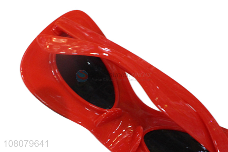 Yiwu exports red cosplay glasses party decoration glasses
