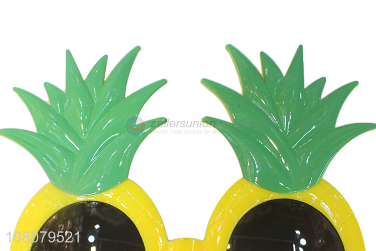 Good sale yellow plastic party glasses children toy glasses