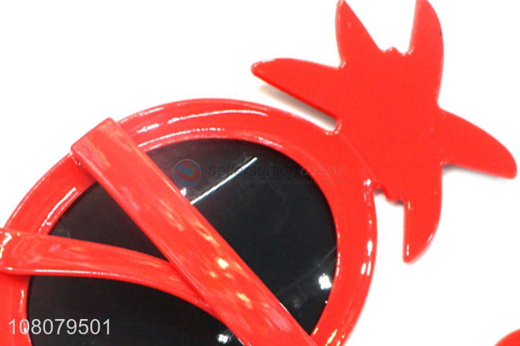High quality cartoon plastic glasses party decoration glasses