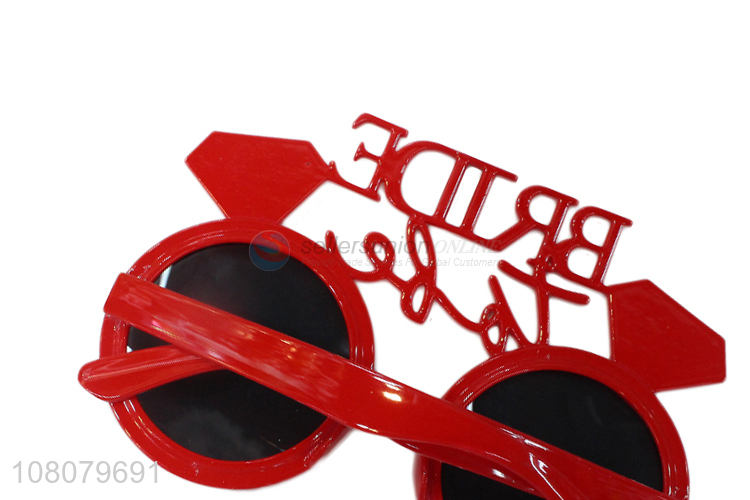 Factory wholesale red plastic glasses for party decoration