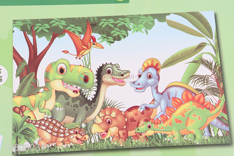 Top quality cartoon fun puzzle children DIY educational toy