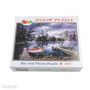 Factory price creative paper <em>puzzles</em> adult educational <em>puzzles</em>
