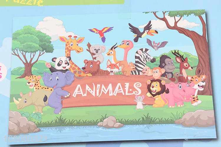Yiwu market wholesale cartoon puzzle children fun puzzle