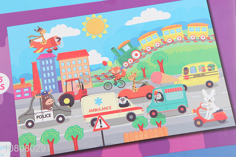 China supplier cartoon children jigsaw puzzle creative paper puzzle