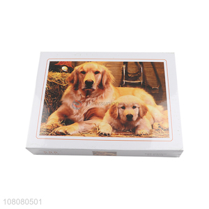 Yiwu wholesale DIY paper puzzle adult decompression toy