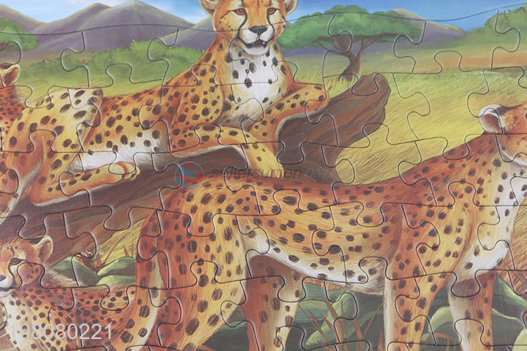 High quality cartoon animal jigsaw puzzle for children