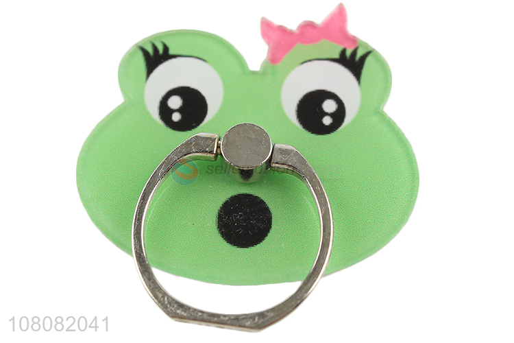 Popular products frog shape portable phone ring stand holder