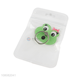Popular products frog shape portable phone ring stand holder