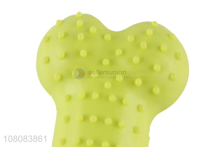 New Design Bone Shape Interactive Dog Chew Toy Tpr Pet Toys