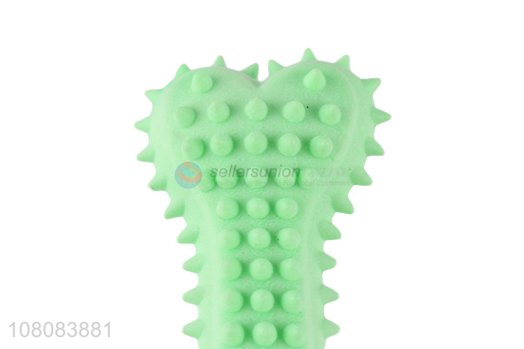 Factory Wholesale Bone Shape Chew Toy Molar Bite Tpr Pet Dog Toys
