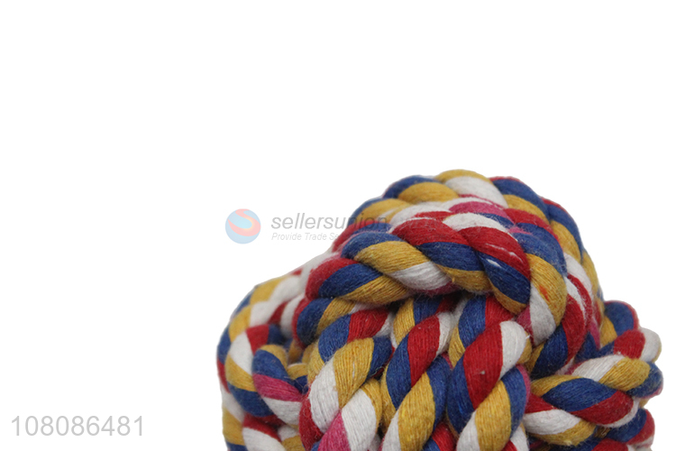 Top quality colourful pets dogs chew training toys for cleaning
