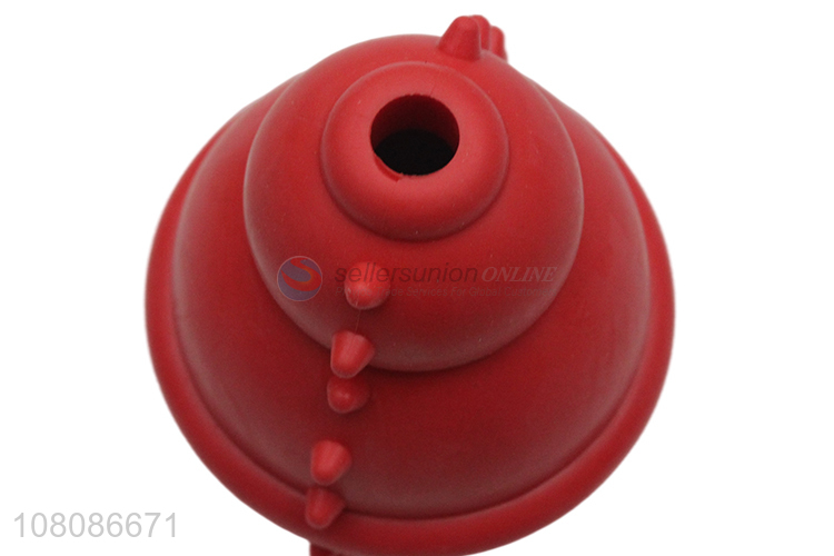 Factory direct sale red soft tpr chew training toys for pets