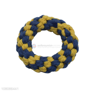 Top selling tooth cleaning cotton rope chew toys